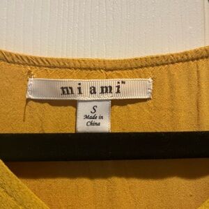 Miami yellow top